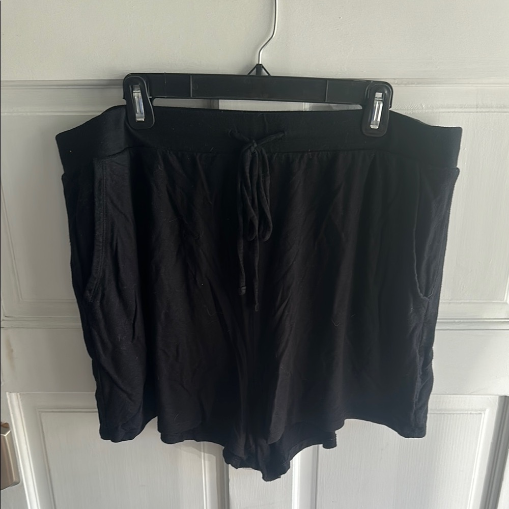 Express Black Athletic Shorts Lightweight Relaxed Fit